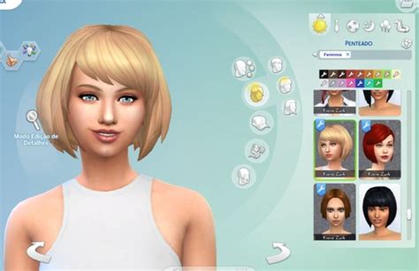 Mid Bob Bangs Conversion By Kiara Zurk At My Stuff Sims 4 Updates