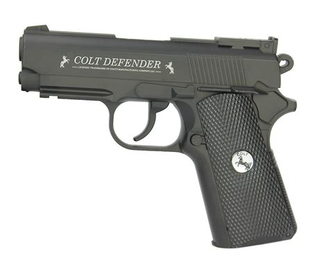 Pistola De Pressão Co2 Colt Defender Full Metal 45mm