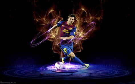 Messi's play continued to rapidly improve over the years, and by 2008 he was one of the most dominant players in the world, finishing second to manchester united's cristiano ronaldo in the voting for the 2008 fifa world player of the year. The forward of Barcelona Lionel Messi in dark background ...