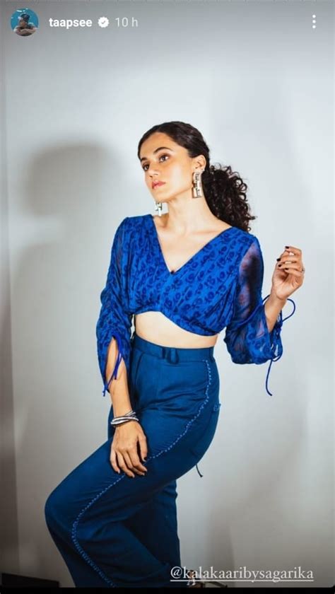 Taapsee Pannu Personifying Grace And Elegance In Diverse Looks Check