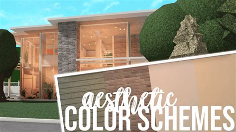 Bloxburg House Color Schemes Roof Best Home Design Ideas