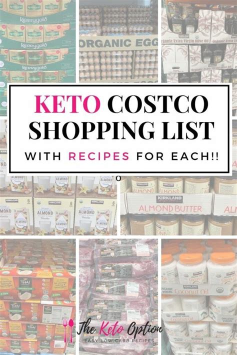Keto Costco Shopping List Save Money By Buying In Bulk This Keto
