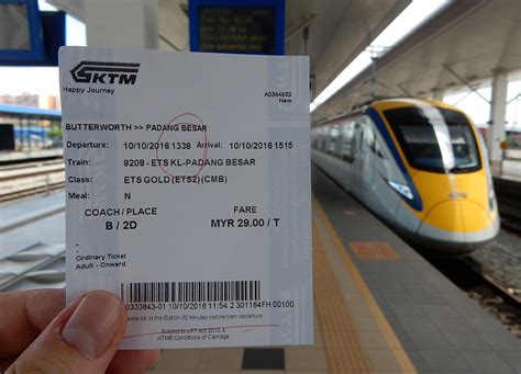 Fast, easy and without additional fees. Bangkok to Malaysia by Train and Forward to Penang
