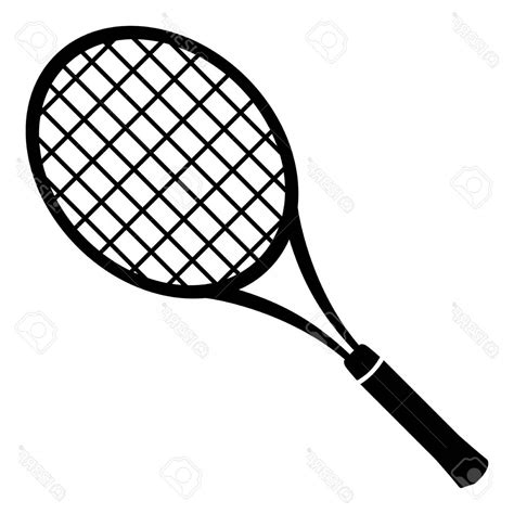 Crossed Tennis Rackets Vector At Collection Of