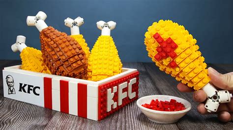 Recreating The Famous Kfc Fried Chicken Recipe But With Lego Youtube