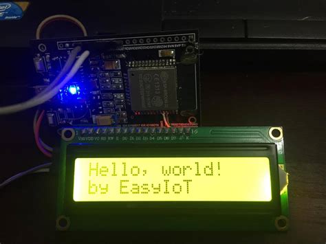 Demo 4 How To Use Arduino Esp32 To Display Information On I2c Lcd