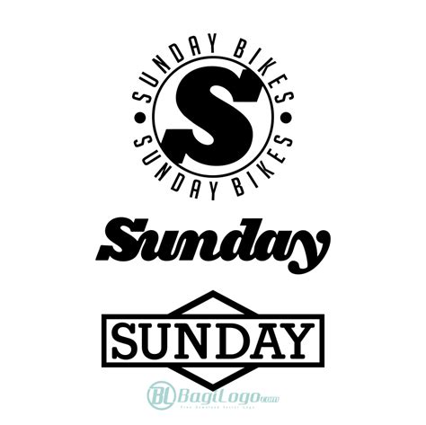 Sunday Bikes Logo Vector