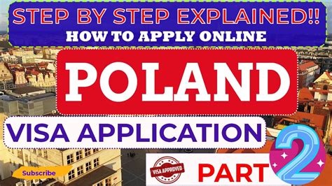 Poland Embassy Appointment Process Part 2 L How To Register Application On Poland Embassy
