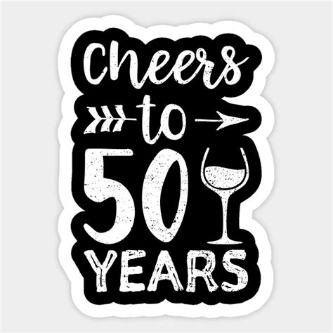 Cheers To 50 Years Free Printable