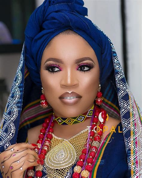 For The Love Of A Bold And Glossy Look Fulani Brides To Be Pin This Look