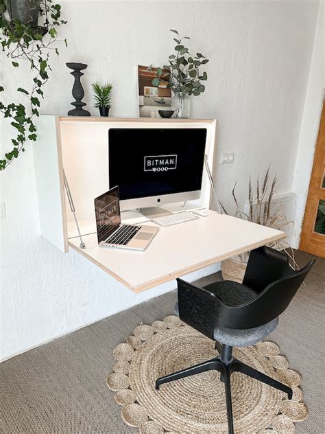 Hidden Monitor Desk Ideas For A Private Home Office 59 Off