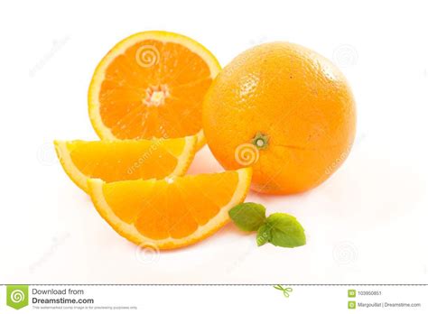 Orange Isolated Stock Image Image Of Sweet Fruit Isolated 103950851
