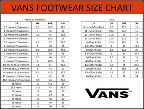 Adidas Sizing Vs Vans Size Charts Compared Thoroughly 2023
