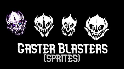 Gaster Blaster Sprites Youtube