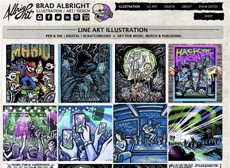 Best websites examples of portfolio designs read more. 10 Best Artist Portfolio Website Examples in 2020 | Weblium