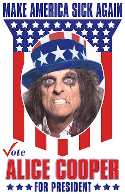 Alice Cooper Launches Political Career Remakes Elected