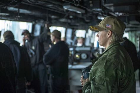 this navy captain is now the first woman commanding a nuclear aircraft carrier washington