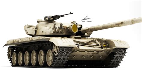 T 72 Tank Iraqi Version Lion Of Babylon By B451l4tor On