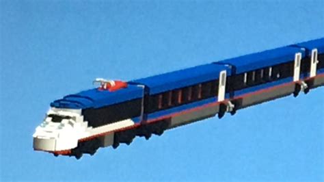 Lego Amtrak Avelia Liberty Moc Final Part Youtube