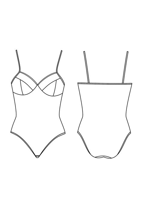The Ariane Bodysuit Sewing Pattern By Seamwork Bodysuit Pattern