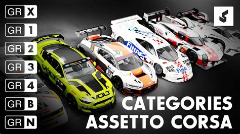 Assetto Corsa Car Categories Gt Classes Gran Turismo Categories