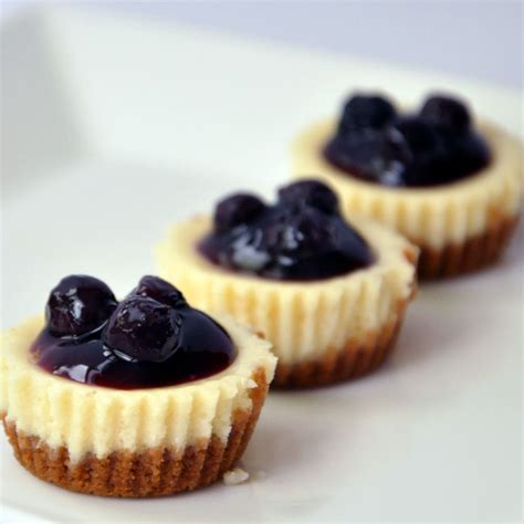 Mini Blueberry Cheesecake Birthday Cheesecake