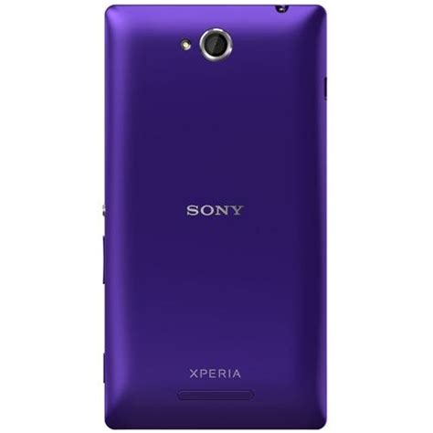 Smartphone Sony Xperia C Roxo Com Dual Chip Tela De 5 Câmera 8mp