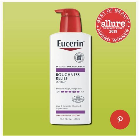 Eucerin Roughness Relief Lotion Dermatological Skincare Fragrance