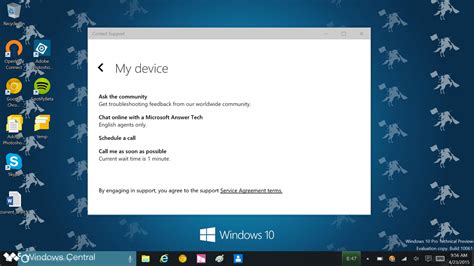 Call Microsoft Windows 10 Support Beanclever