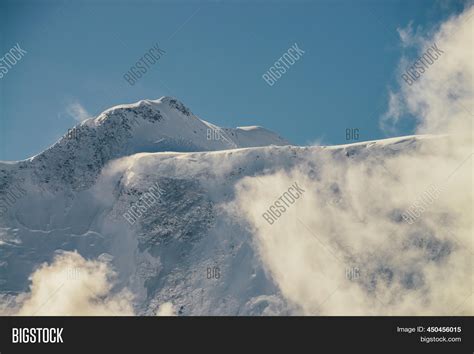 Minimalist View Snow Image And Photo Free Trial Bigstock
