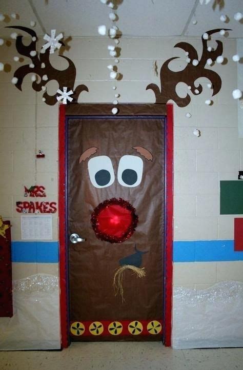 To punch up the theme, make sure you have at least 2 or 3 deer. Image result for reindeer door decorations | Door decorations classroom christmas, Christmas ...