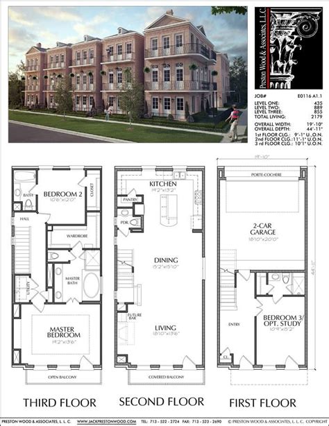 Concept 63 Brownstone House Plans Beauty Home Design