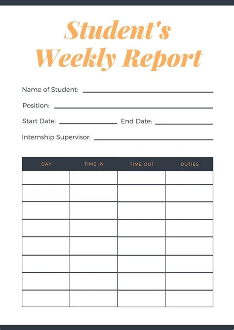 25 Weekly Report Templates Free Sample Example Format