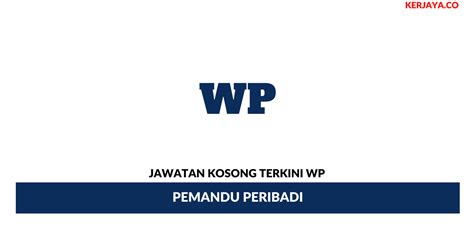 Search and apply for the latest pemandu peribadi jobs. Jawatan Kosong Terkini WP ~ Pemandu Peribadi • Kerja ...