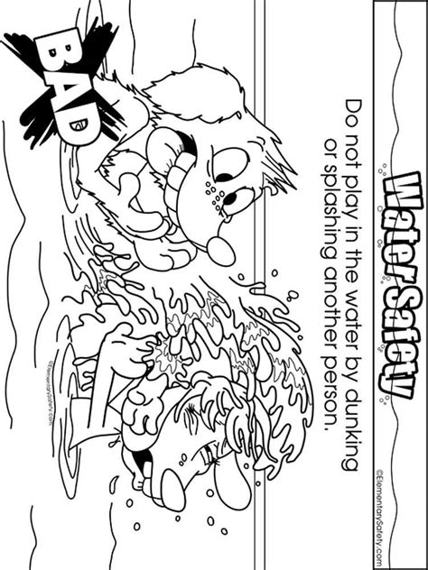Free printable water safety coloring pages for kids. Water Safety coloring pages. Free Printable Water Safety ...