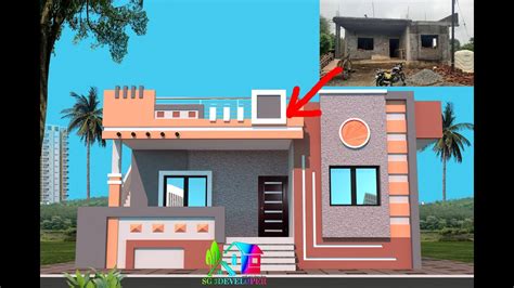 Indian House Front Elevation Designs Photos For Single Floor Floor Roma