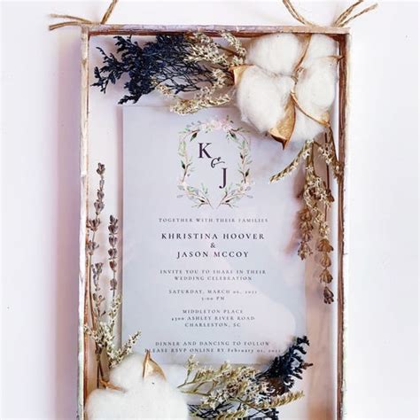 Custom Pressed Flower Frame Wedding Flowers Or Other Event Etsy