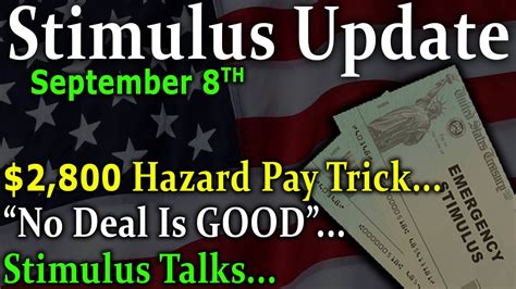 Check spelling or type a new query. SECOND Stimulus Check Update & Stimulus Update: $2,800 ...