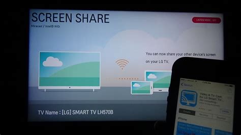 Hi, this video shows you how to view your android mobile cell phone on a lg television using screen share. How To Use Video & TV Cast For LG Smart TV - YouTube