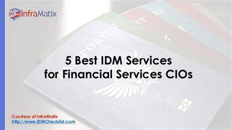 5 Best Idm Services For Financial Services Ci Os