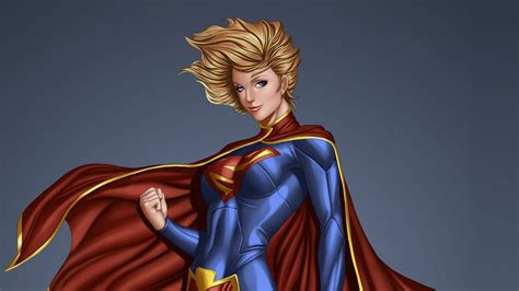 Blonde Girl Superhero Wallpapers Wallpaper Cave