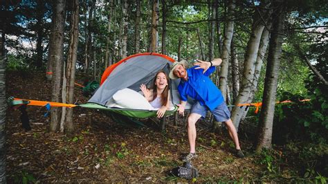 Our First Tree Tent Camping Experience In New Brunswick Canada⛺