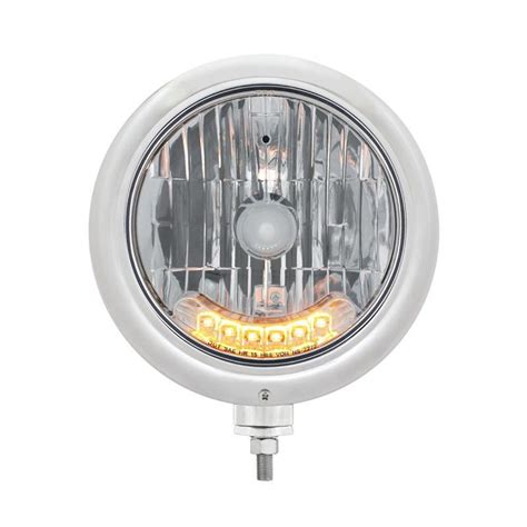 Shop interior parts & accessories for trucks by make, model, type, & more. 7" Chrome Classic Semi Truck Headlight Assembly w/ 6 Amber ...