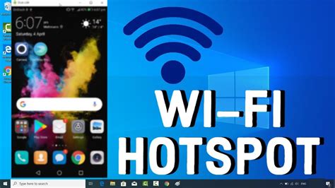 How To Turn Windows 10 Computer Into A Wi Fi Hotspot Hotspot Wifi