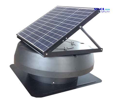 China Adjustable Pv Solar 30w Solar Power Exhaust Vent For Roof With