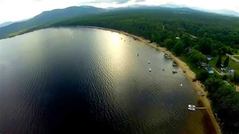 Lake Ossipee From Freedom New Hampshire Youtube
