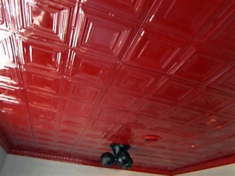 I have only had to get into one of those one time to access an old style telephone fuse block. How to Install Interlocking Tin Ceiling Panels | how-tos | DIY