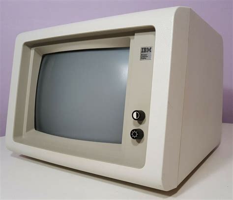 1982 Ibm 5151 Computer Monitor Ibm Computer Old Computers