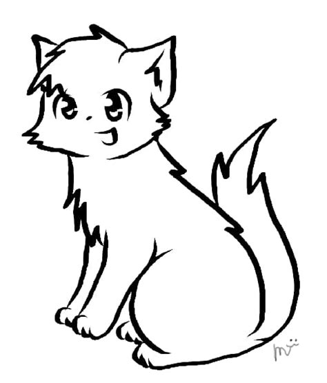 Warrior Cat Lineart Kasarawolf