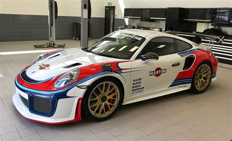Porsche 911 Gt2 Rs Dons Famous Martini And Rossi Racing Livery News